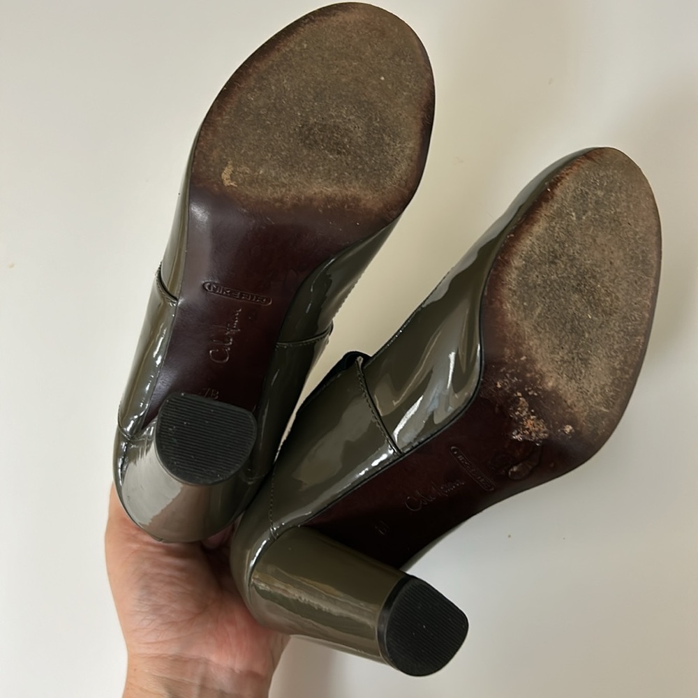 Cole Haan Chunky Heel Mary Jane Pumps Size 7 - Picture 6 of 7